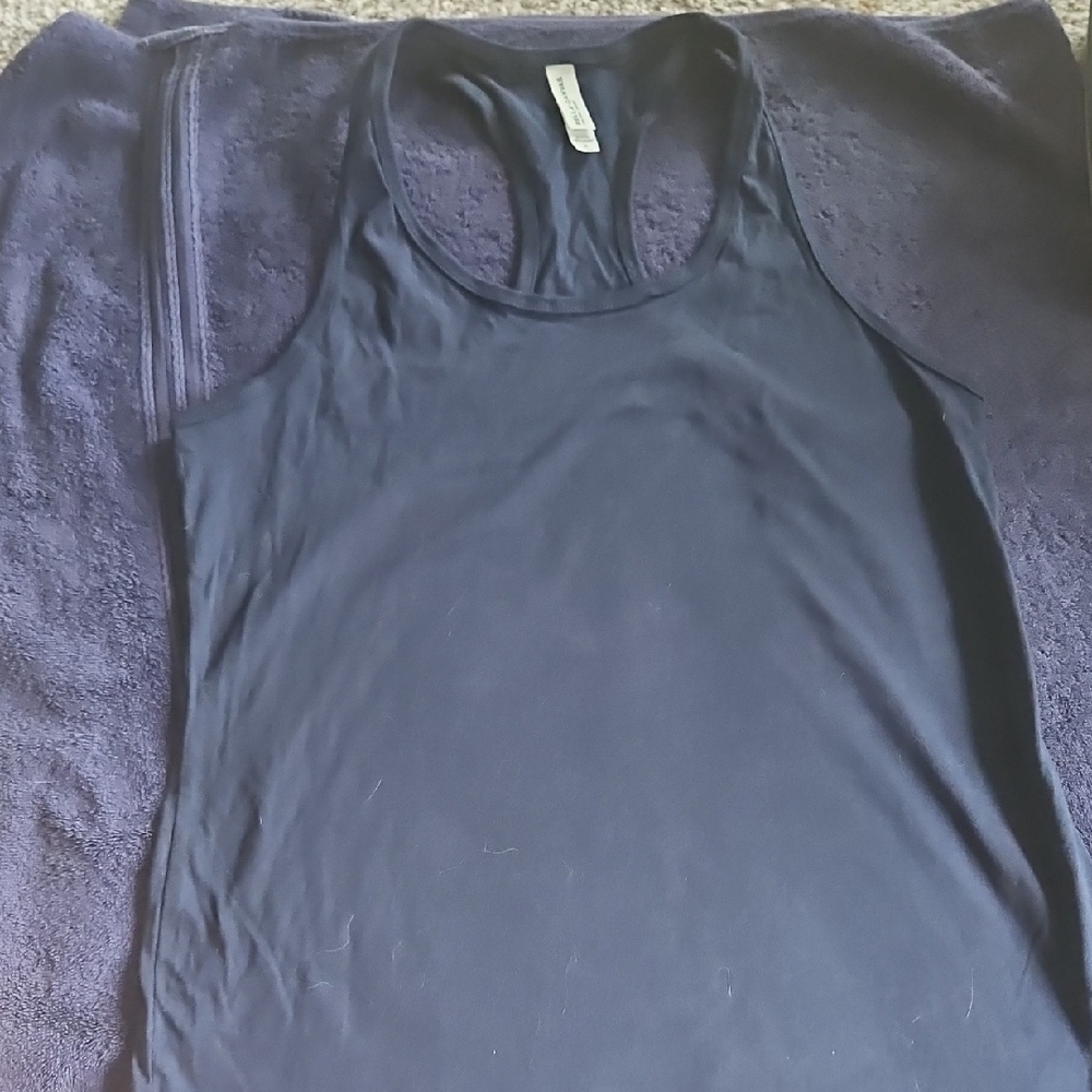 Bella Canvas Navy Sleeveless Tank Top